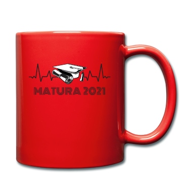 Abschluss Tasse - Matura Geschenk 2021 Abitur Abschluss Herzschlag