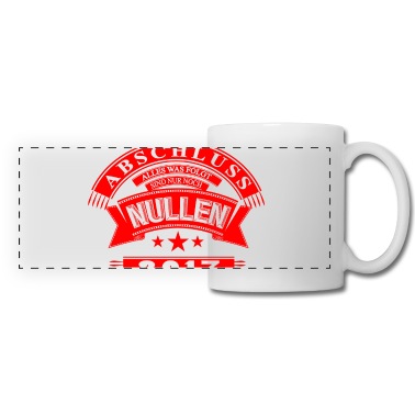 Abschluss Tasse - ABSCHLUSS - alles NULLEN Red