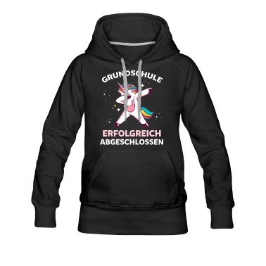 Grundschule Hoodie - Grundschule Dabbing Einhorn Grundschulabschluss