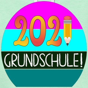 Grundschule Hoodie - NAMENSGESCHENKE SCHULKIND 2021 GRUNDSCHULE