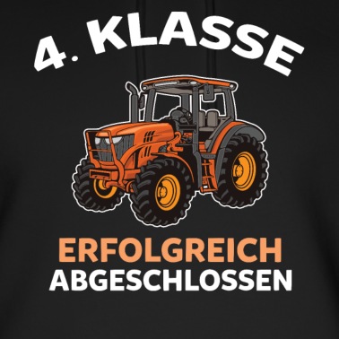 Grundschule Hoodie - Grundschüler Traktor 4. Klasse Grundschule Viertkl
