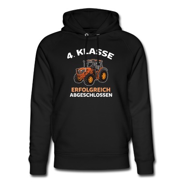 Grundschule Hoodie - Grundschüler Traktor 4. Klasse Grundschule Viertkl