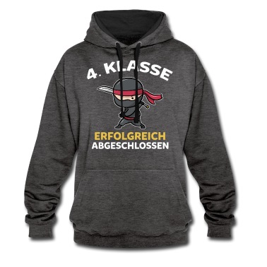 Grundschule Hoodie - Grundschüler Ninja 4. Klasse Grundschule Viertkläs