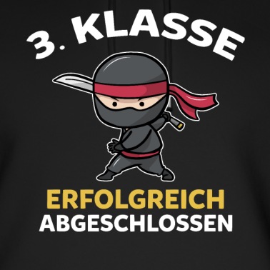 Grundschule Hoodie - Grundschüler Ninja 3. Klasse Grundschule Dritttklä