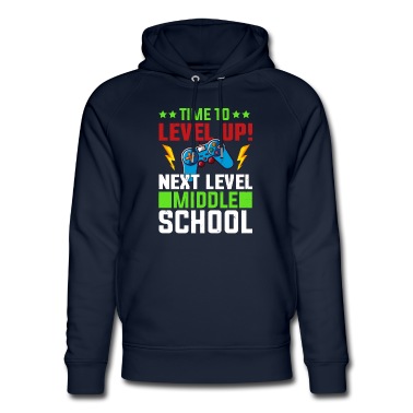 Grundschule Hoodie - Grundschule Controller Level Up Zocker