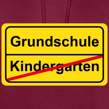 Grundschule Hoodie - Kindergarten Grundschule Schild Geschenk Idee