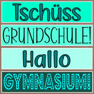 Grundschule Hoodie - Tschüss Grundschule Hallo Gymnasium FÜNFTKLÄSSLER