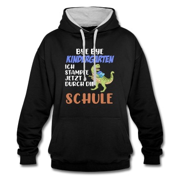 Grundschule Hoodie - Bye Kindergarten Schulkind 2021 Grundschule