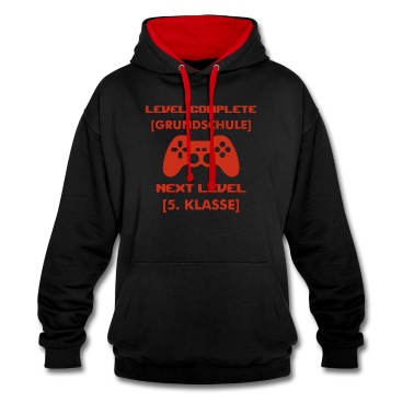 Grundschule Hoodie - Level Grundschule Complete Gamer Geschenk