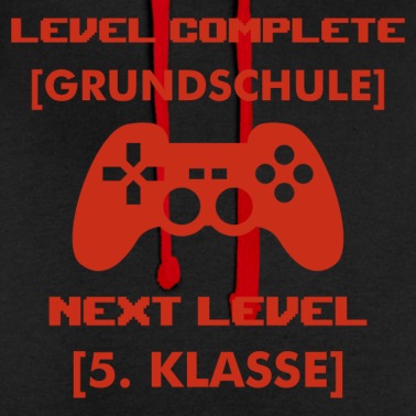 Grundschule Hoodie - Level Grundschule Complete Gamer Geschenk
