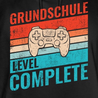 Grundschule Hoodie - Grundschule Level Komplett - Kind Gamer Schule