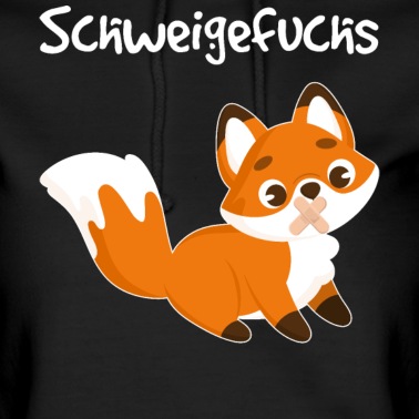 Grundschule Hoodie - Schweigefuchs Grundschule Schüler Design Geschenk