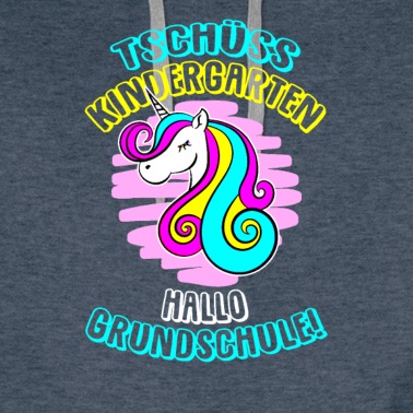 Grundschule Hoodie - Tschüss Kindergarten hallo Grundschule Schulanfang