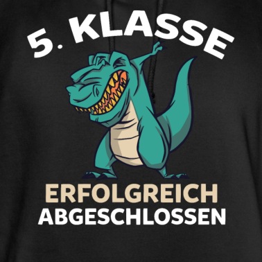 Grundschule Hoodie - Grundschüler T-Rex 5. Klasse Grundschule Fünftkläs