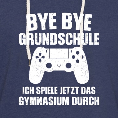 Grundschule Hoodie - Bye Bye Grundschule Gymnasium Gamer Zocken