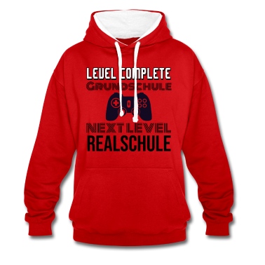 Grundschule Hoodie - Grundschule ist vorbei Level Realschule
