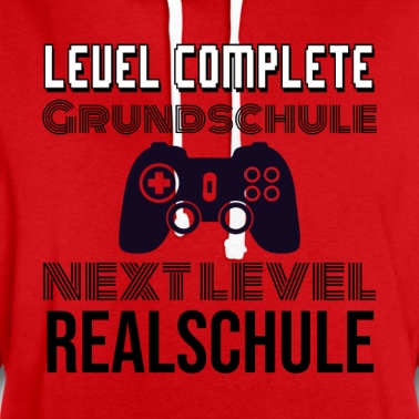 Grundschule Hoodie - Grundschule ist vorbei Level Realschule
