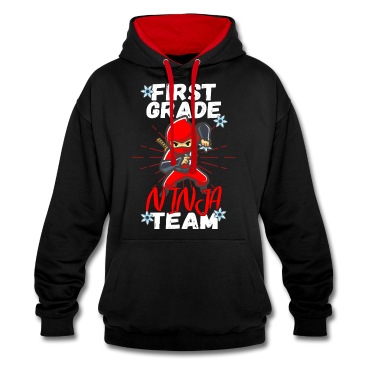 Grundschule Hoodie - Schulkind Einschulung Grundschule 1. Klasse Ninja