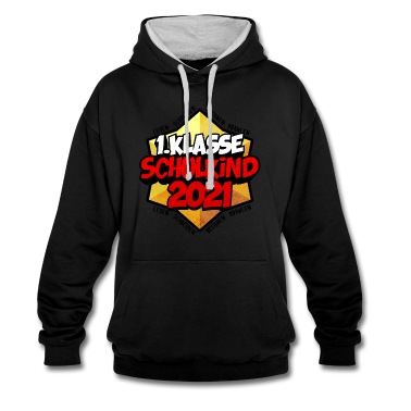 Grundschule Hoodie - Schulkind 2021 Grundschule 1. Klasse Einschulung