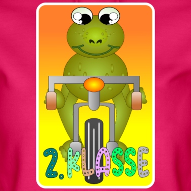Grundschule Hoodie - 2 Schulklasse Zweitklässler Fahrrad GRUNDSCHULE
