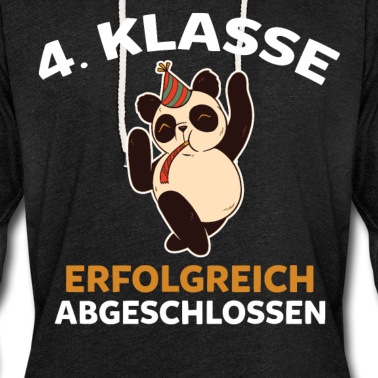 Grundschule Hoodie - 4. Klasse Schulkind Panda Viertklässler Grundschul