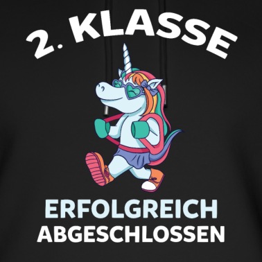 Grundschule Hoodie - 2. Klasse Einhorn Zweitklässlerin Grundschule Schü