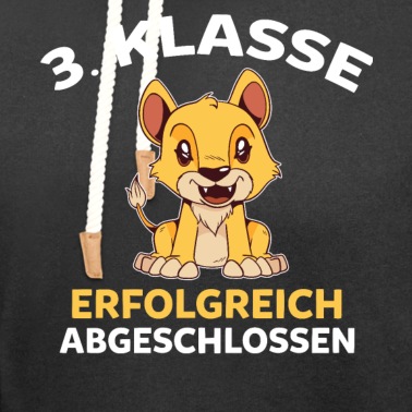 Grundschule Hoodie - 3. Klasse Schulkind Löwe Drittklässler Grundschule