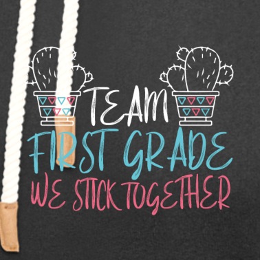 Grundschule Hoodie - Grundschule Erste Klasse Geschenk Kaktus Team