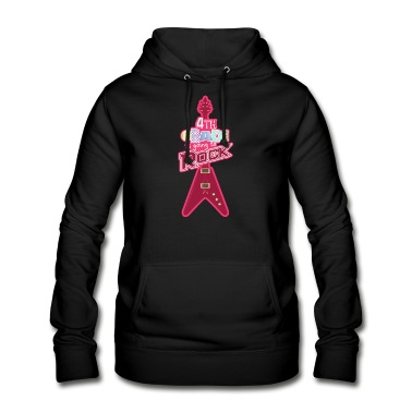Grundschule Hoodie - 4. Klasse Vierte Grundschule Geschenk Rock Gitarre