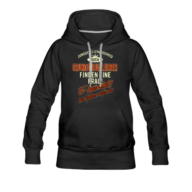 Grundschule Hoodie - JGA Team - Grundschul Lehrer - Version Auch rot