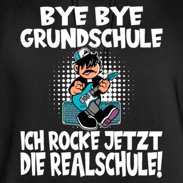 Grundschule Hoodie - Bye Bye Grundschule Ich rocke 5. Klasse