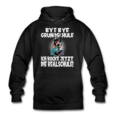 Grundschule Hoodie - Bye Bye Grundschule Ich rocke 5. Klasse