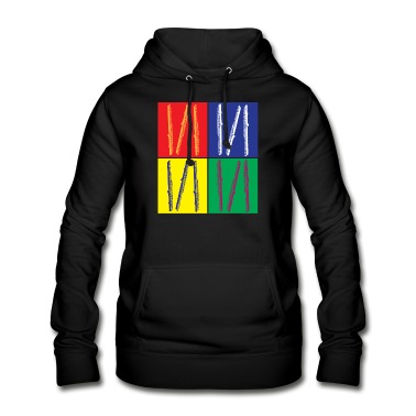 Grundschule Hoodie - Pop Art Flute