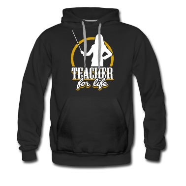 Grundschule Hoodie - Teacher for Life Lehrer fürs Leben Geschenk