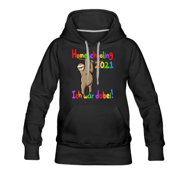 Grundschule Hoodie - Homeschooling 2021 Ich war dabei Distanzunterricht