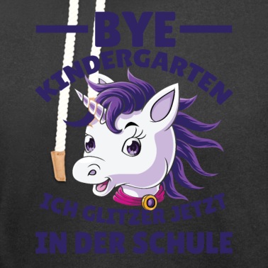 Grundschule Hoodie - Einhorn Schule Einschulung Schulranzen