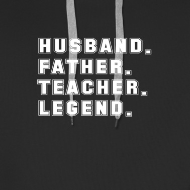 Grundschule Hoodie - Ehemann Vater Lehrer Legende Papa Vatertag