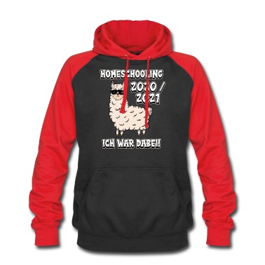 Grundschule Hoodie - Homeschooling Schulkind Schüler Ich war dabei Lama