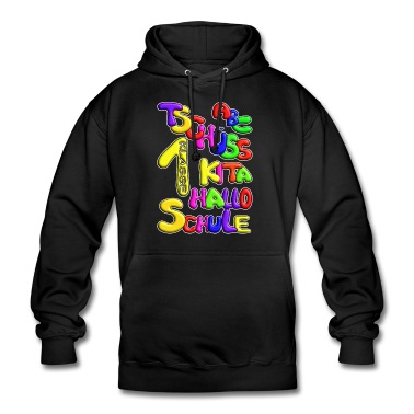 Grundschule Hoodie - Einschulung mit lustigen Bild und Spruch