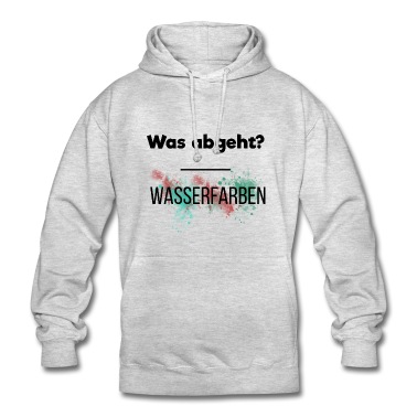 Grundschule Hoodie - Wasserfarben was geht ab