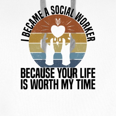 Grundschule Hoodie - Sozialarbeiter Soziale Arbeit Lehrer Geschenk