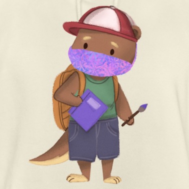 Grundschule Hoodie - Schulanfang Tier Kind Back to school