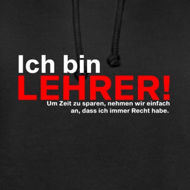 Grundschule Hoodie - Lehrer