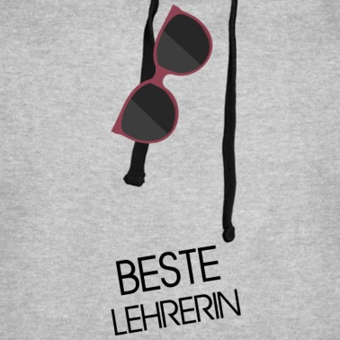 Grundschule Hoodie - Beste Lehrerin Sonnenbrille Geschenk
