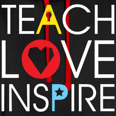 Grundschule Hoodie - Lehrer Geschenk Klasse Schule Teach Love Inspire