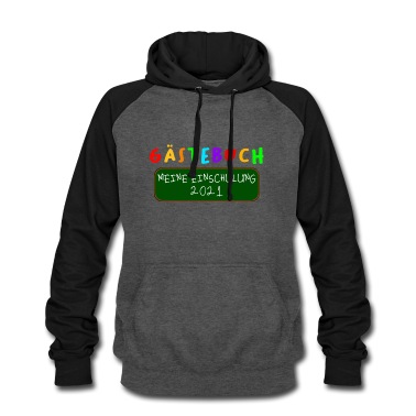 Grundschule Hoodie - Einschulung 2021 Gästebuch Schulanfang Schule