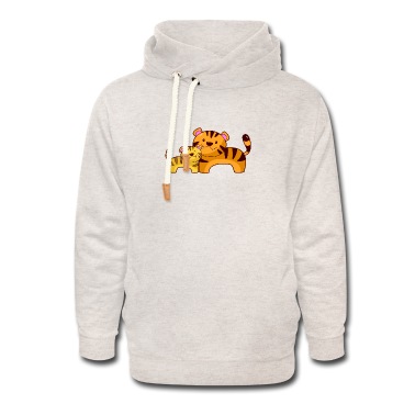 Grundschule Hoodie - Tiger Katze Eltern Kind Tier Raubtier Geschenkidee