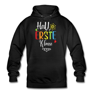 Grundschule Hoodie - Hallo Erste Klasse Erstklässler Schulanfang