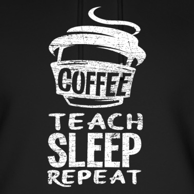 Grundschule Hoodie - Lehrer Kaffee Unterricht