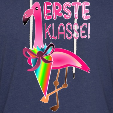 Grundschule Hoodie - FLAMINGO FLAMINGOS ERSTE KLASSE SCHULTÜTE SCHULE